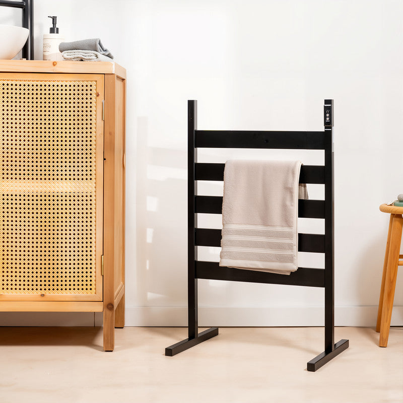 Electric Wall or Floor Towel Rail Towarck InnovaGoods 5 Bars