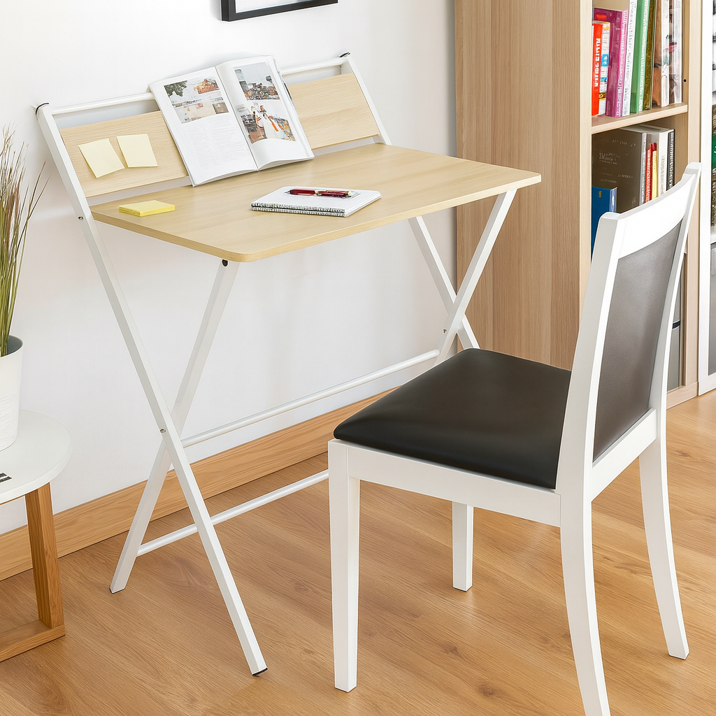 Folding Desk with Shelf Tablezy InnovaGoods