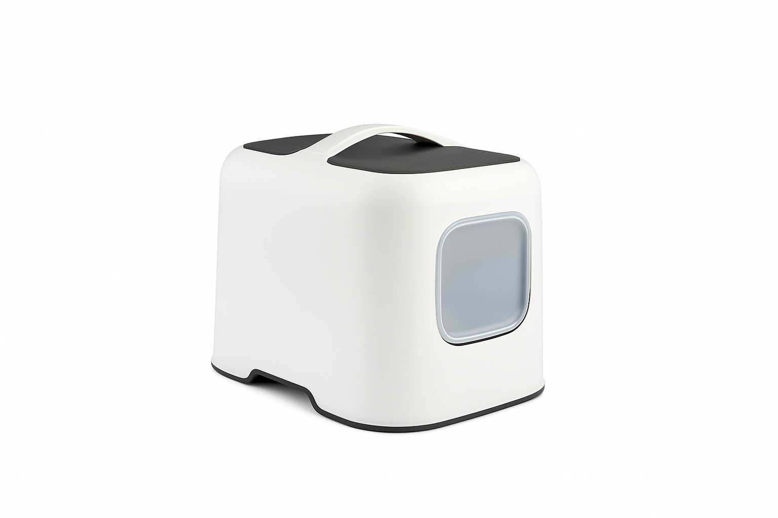 Cat Litter Box Rotho My Pet MISTLETOE 51 x 39,5 x 44,3 cm White