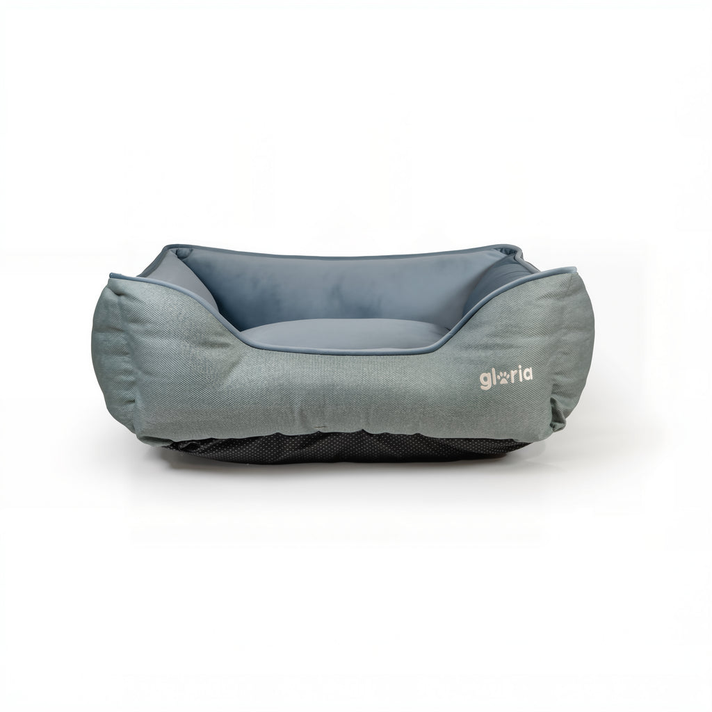 Dog Bed Gloria Cadaqués Blue 60 x 50 cm Rectangular
