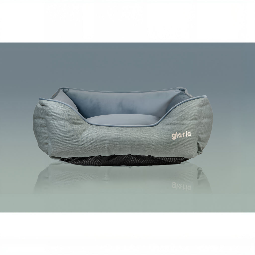 Dog Bed Gloria Cadaqués Blue 60 x 50 cm Rectangular