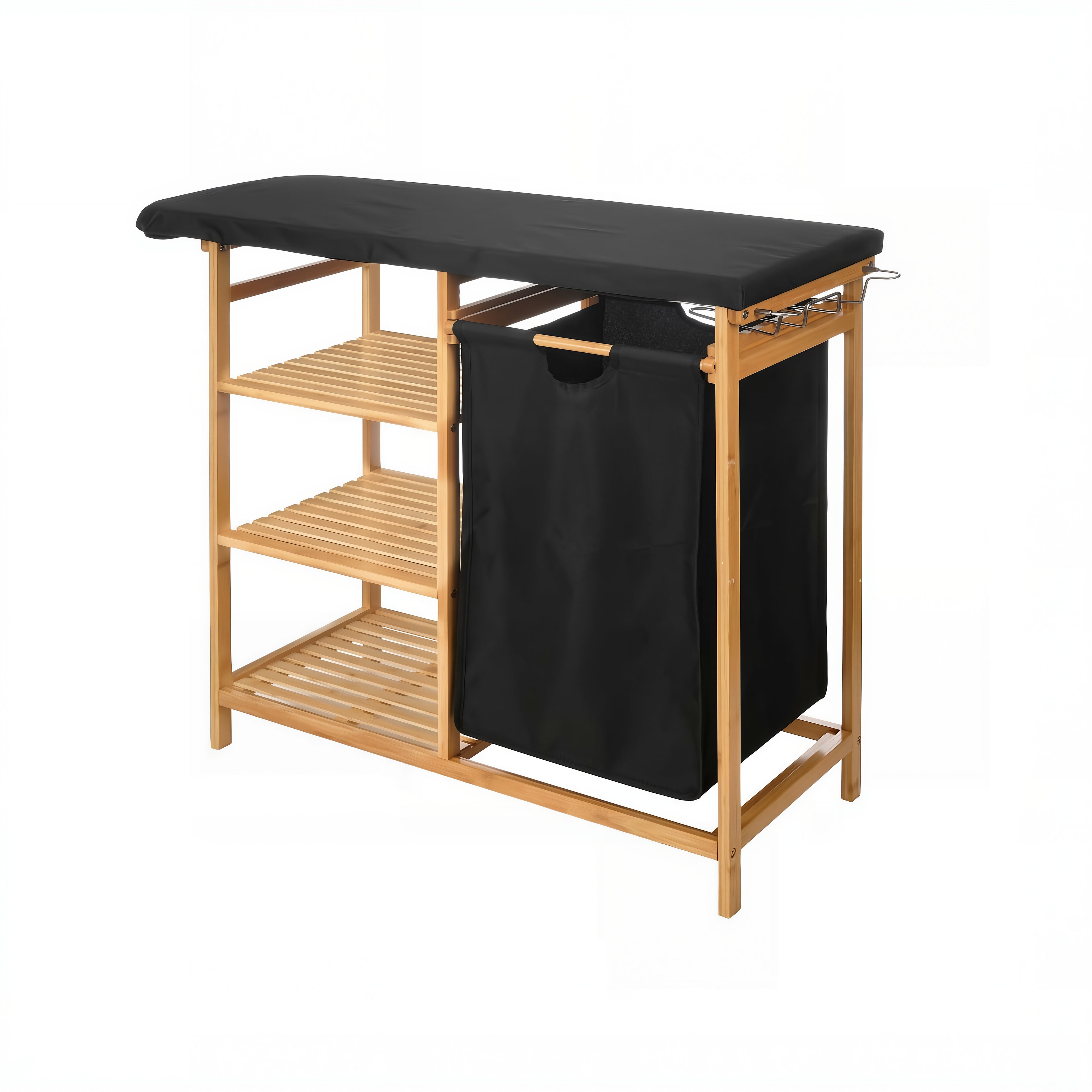 Ironing board Kipit Black Cloth Bamboo