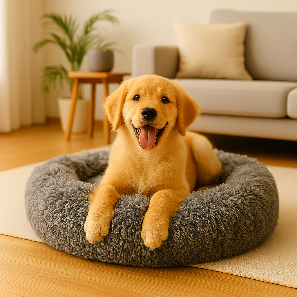 Anti-stress Pet Bed Bepess InnovaGoods Ø 60 cm