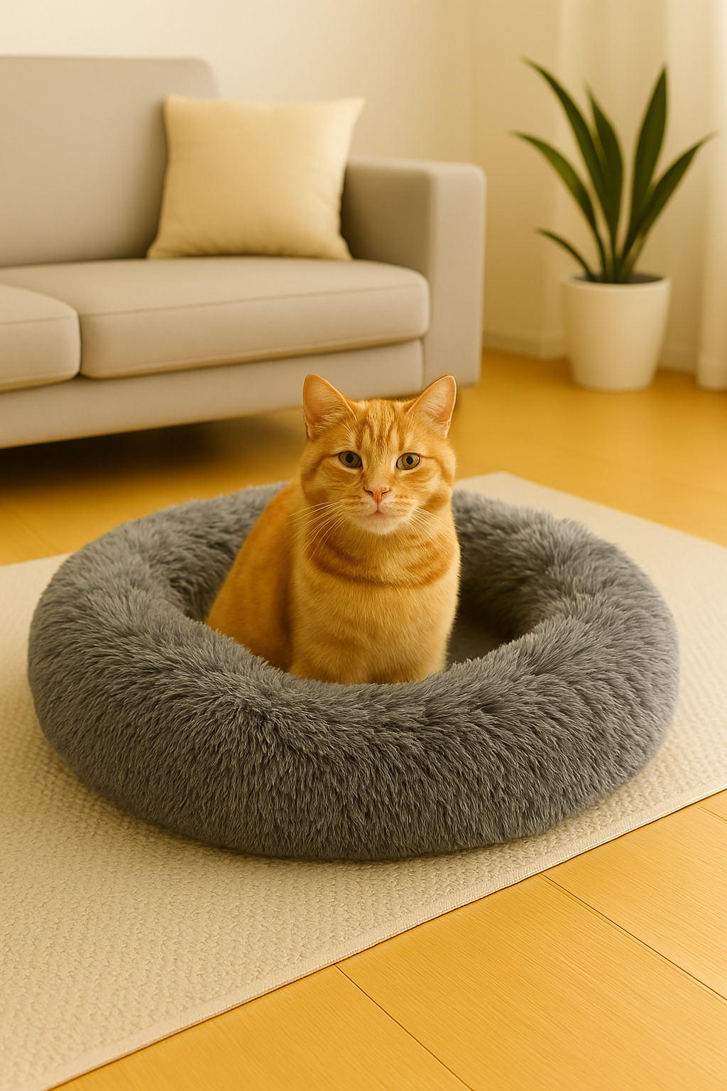 Anti-stress Pet Bed Bepess InnovaGoods Ø 60 cm